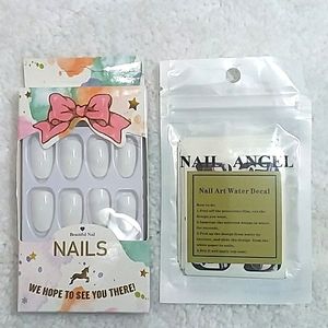 Beautiful Nails Press On Nails & Nail Angel Decals